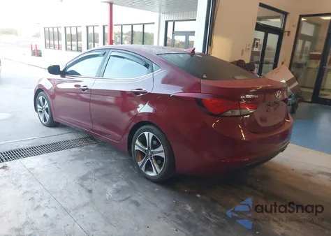 2014 Hyundai Elantra Sport from USA, damaged, VIN KMHDH4AH1EU136400